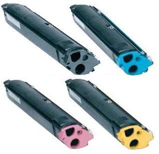 Epson High Capacity Toner Set S050100 / S050099 / S050098 / S050097 Toner Cartridges Remanufactured Yield 4500 Pages Each - Free UK Delivery
